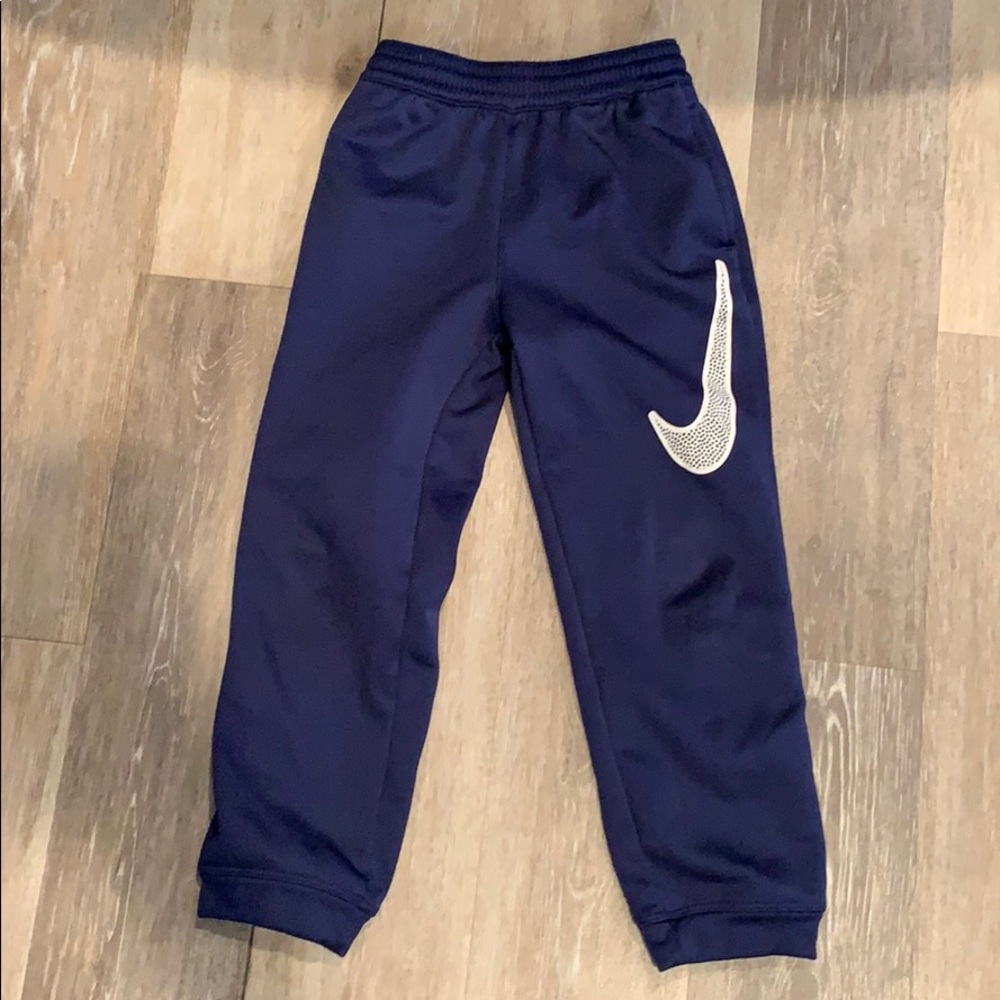 Navy blue Nike dri fit pants